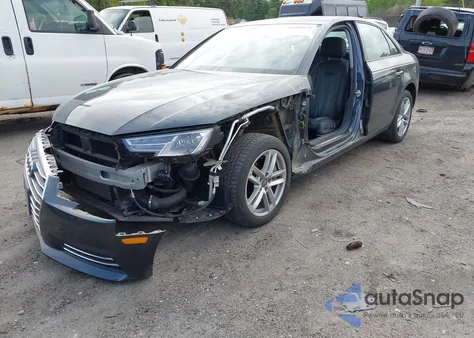 2017 Audi A4 2.0T Premium from USA, damaged, VIN WAUANAF44HN039210
